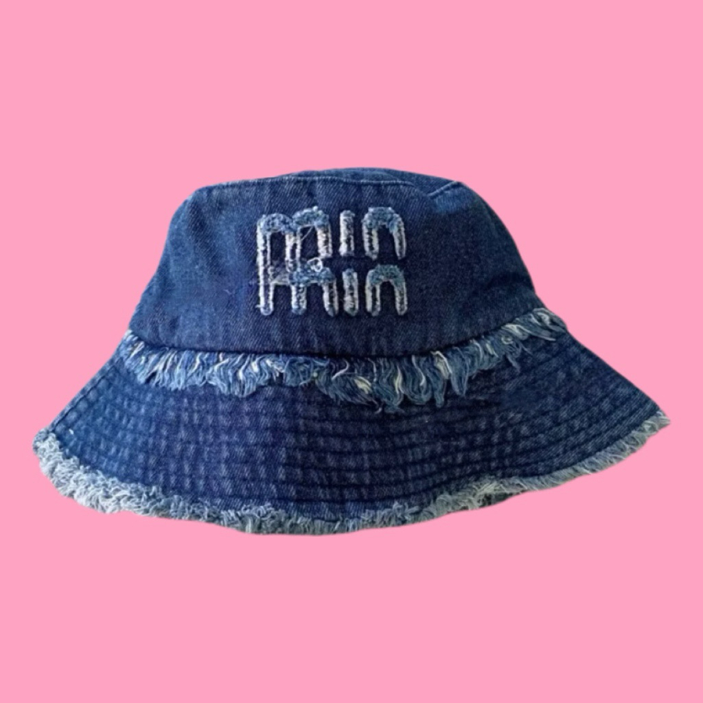 MŨ BUCKET JEAN TUA MINMIN DENIM NAM NỮ