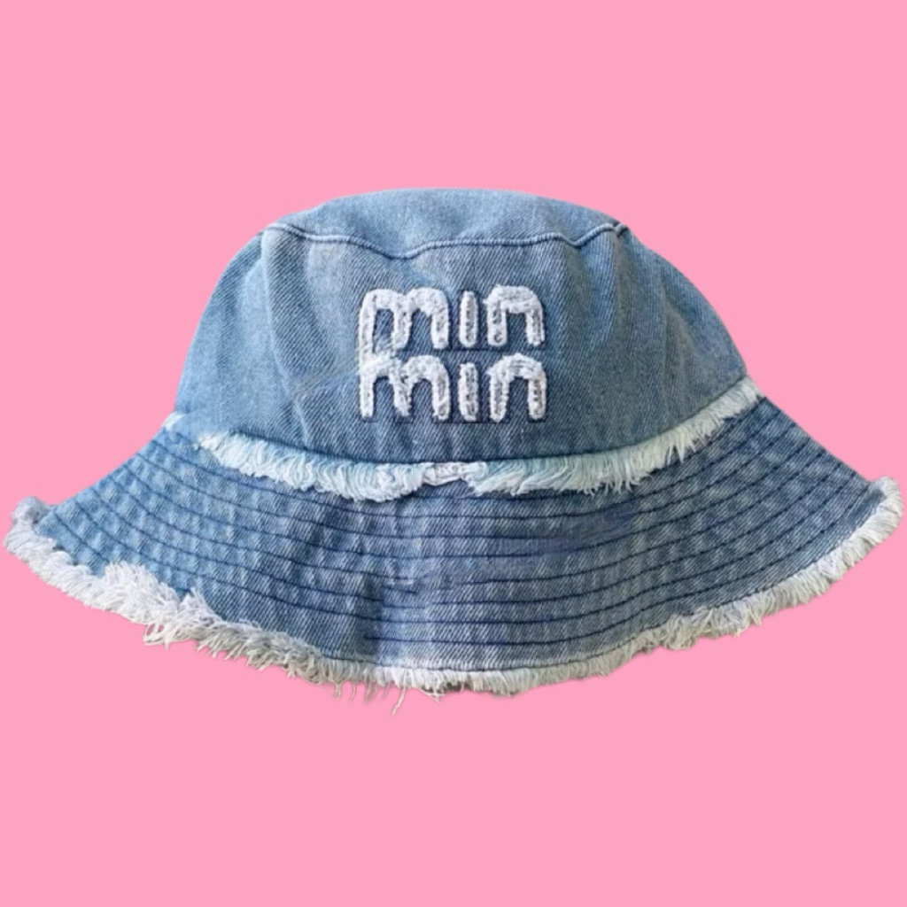 MŨ BUCKET JEAN TUA MINMIN DENIM NAM NỮ