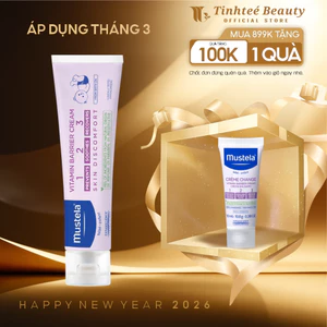 Kem Chống Hăm Tã Cho Em Bé Mustela VITAMIN BARRIER CREAM 10ml/50ML/100ML