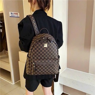 ( Mở Bán Lại ) BaLo Đi Học Size40 to Nam Nữ Vân Ô Đen , Ô Đen mới thời trang đựng vừa sách vở A4 đi chơi đi du lịch