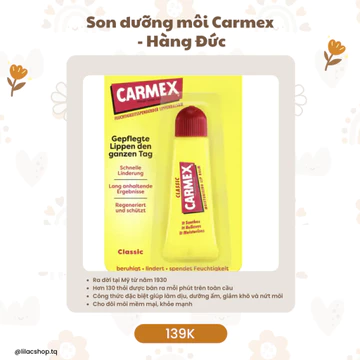 Son dưỡng môi Carmex - HÀNG ĐỨC