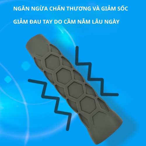 Quấn bọc cán vợt PICKLEBALL, cải thiện độ bám silicon chống trượt va chạm bảo vệ cán vợt