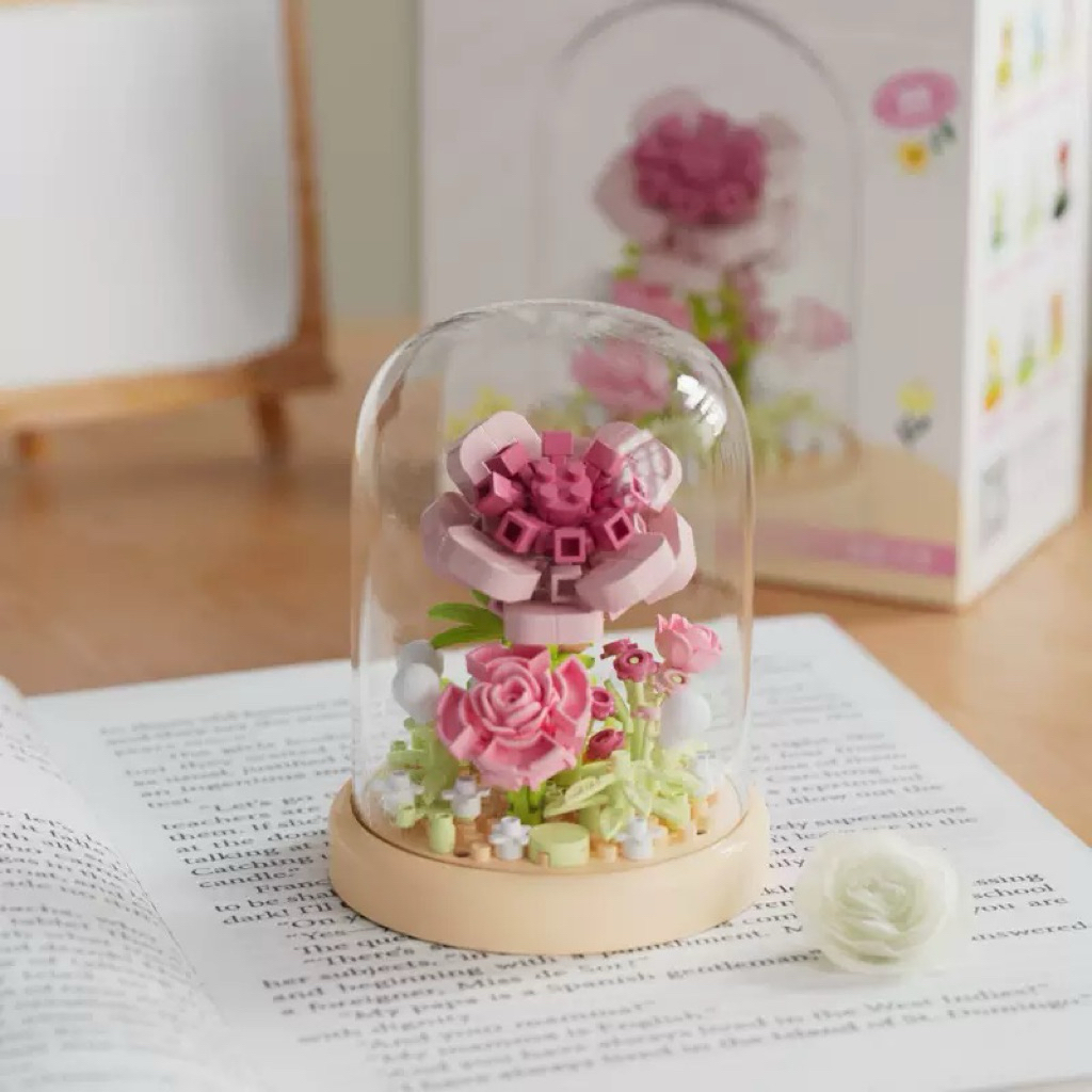 [MUA 4 TẶNG 1] Mô Hình Hoa Lồng Kính 3D AndyTOY - Đèn Ngủ Trang Trí, Quà Tặng Sinh Nhật, Người Yêu Sáng Tạo