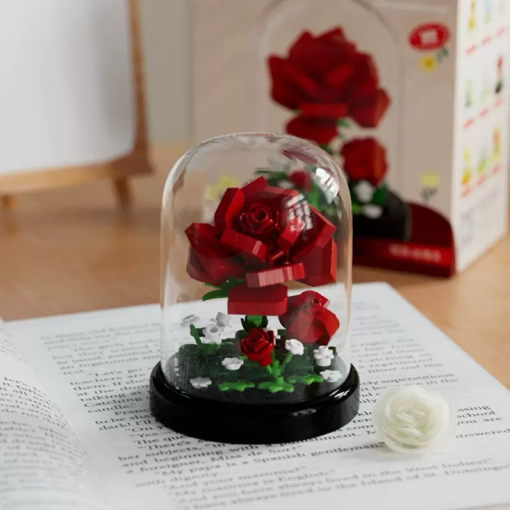 [MUA 4 TẶNG 1] Mô Hình Hoa Lồng Kính 3D AndyTOY - Đèn Ngủ Trang Trí, Quà Tặng Sinh Nhật, Người Yêu Sáng Tạo
