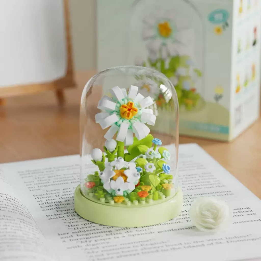 [MUA 4 TẶNG 1] Mô Hình Hoa Lồng Kính 3D AndyTOY - Đèn Ngủ Trang Trí, Quà Tặng Sinh Nhật, Người Yêu Sáng Tạo