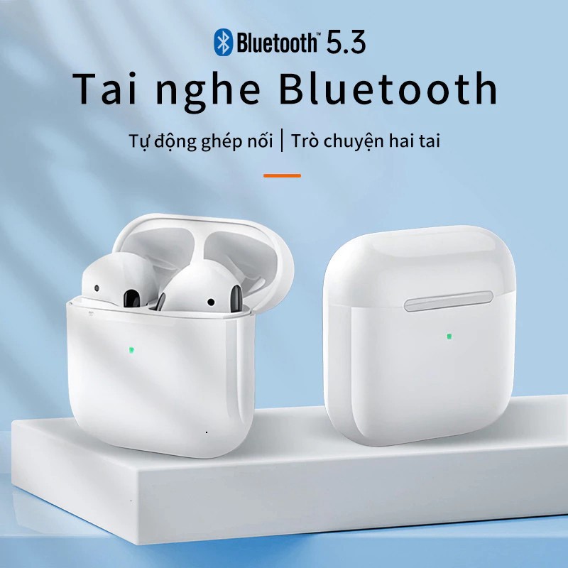 Tai nghe Bluetooth Không Dây AP 4 Bản 8H Định Vị Đổi Tên Nghe Nhạc Dùng Cho Mọi Dòng Máy Bảo Hành.