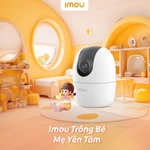 Camera IP Wifi Trong Nhà IMOU Ranger 2 I A32EP 3MP  I  A52P 5mp Xoay 360 Độ, Đàm Thoại Hai Chiều  - TRANGIATELECOM — ảnh 2