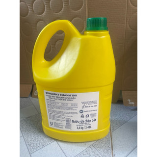 Combo 2 Can Nước Rửa Chén Sunlight Hương Chanh 7200ml Sạch Dầu Mỡ Tiện Dụng