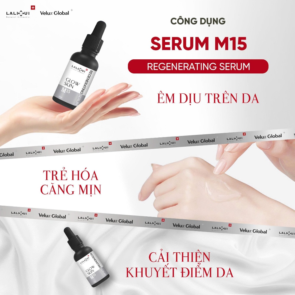 Serum R5 M15 Pell Da Hỗ Trợ Làm Đều Màu Da Thu Nhỏ Lỗ Chân Lông Căng Bóng Trẻ Hóa Da
