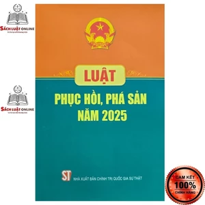 Sách - Luật phục hồi phá sản năm 2025 (NXB Chính trị quốc gia sự thật)