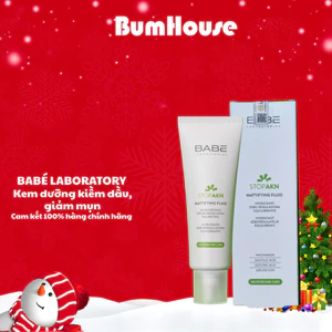 Kem dưỡng ẩm LABORATORIOS BABÉ Stop AKN Mattifying Moisturiser Kiểm Soát Dầu, Giảm Mụn 50ml