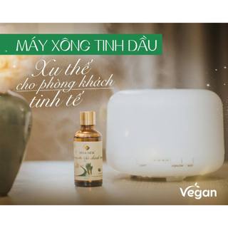 Tinh dầu Sả Chanh nguyên chất 10ml - Hoa Nén - Hương nồng ấm, kh.ử mùi, ẩm mốc, đuổi muỗi