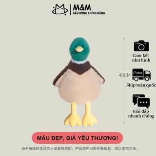Vịt bông Ladom màu trắng – Gối ôm thú bông giao từ kho Hà Nội