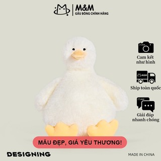 Vịt bông Ladom màu trắng – Gối ôm thú bông giao từ kho Hà Nội