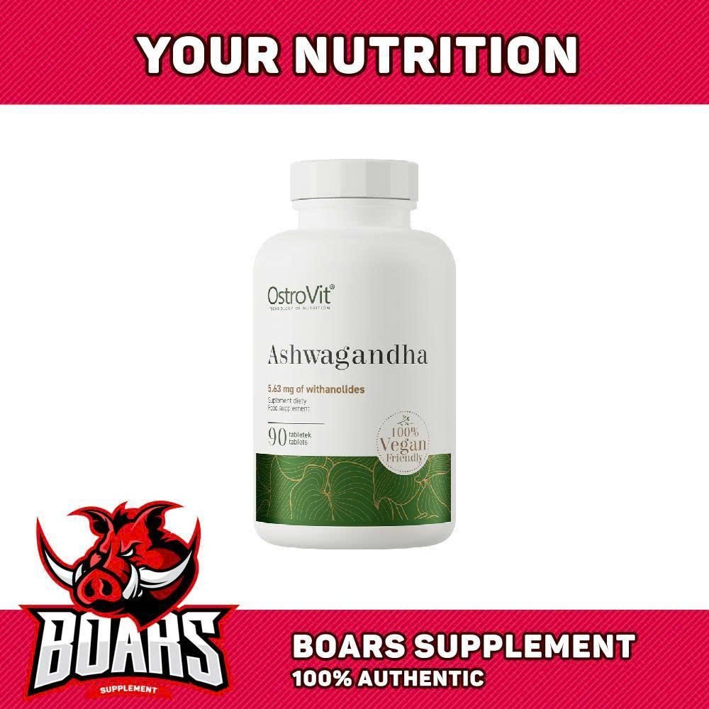 Ashwagandha OstroVit VEGE 90 Tablets – Chiết Xuất Rễ