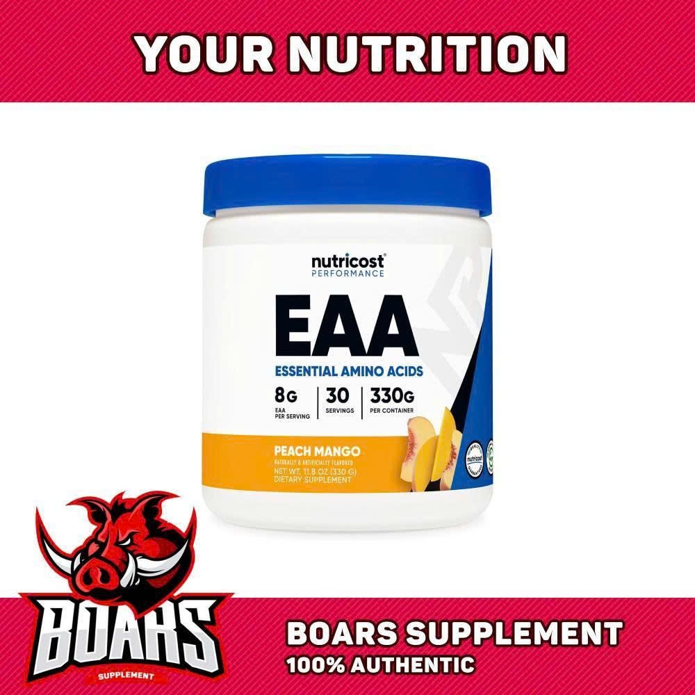 Nutricost EAA 30 Serve – Bổ Sung Amino Nhanh