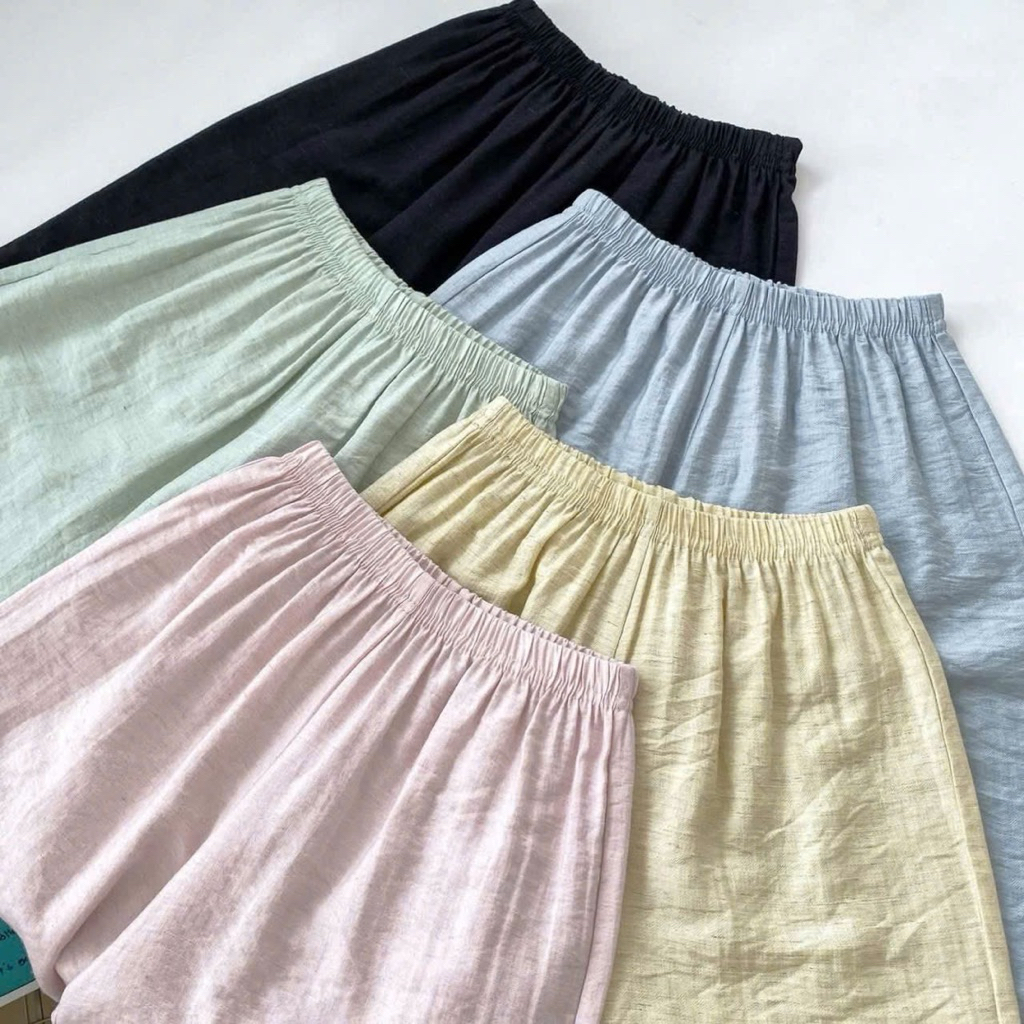 (Order) Bộ quần áo 2 dây vải mềm mỏng quần xuông mặc mùa hè mát dành cho bé gái