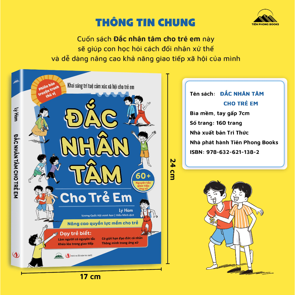 Sách- Đắc Nhân Tâm Cho Trẻ Em - Nâng Cao Trí Tuệ Cảm Xúc Và Giao Tiếp Cho Trẻ