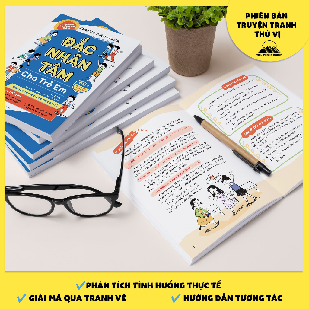 Sách- Đắc Nhân Tâm Cho Trẻ Em - Nâng Cao Trí Tuệ Cảm Xúc Và Giao Tiếp Cho Trẻ