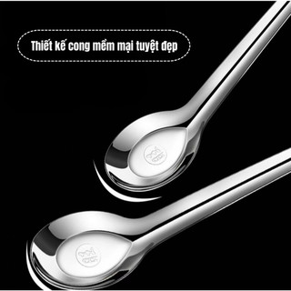 [COMBO MUA 12 THÌA TẶNG 12 THÌA] thìa inox cao cấp chống gỉ sét, bền đẹp theo thời gian.