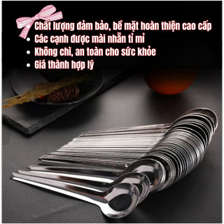 [COMBO MUA 12 THÌA TẶNG 12 THÌA] thìa inox cao cấp chống gỉ sét, bền đẹp theo thời gian.