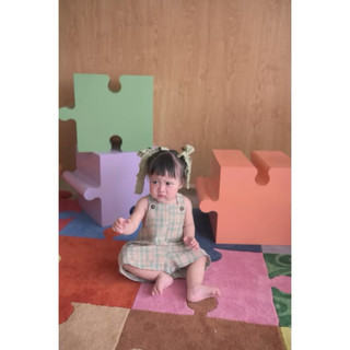 YẾM CARO XANH CHO BÉ TRAI – STYLE HÀN XẺNG