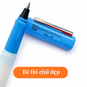 Bút Máy Kim Ngọc 2F Ngòi Lá Tre Tự Tạo Nét Thanh Nét Đậm - Tặng Khắc Tên Miễn Phí - Luyện Chữ Đẹp Cô Khang
