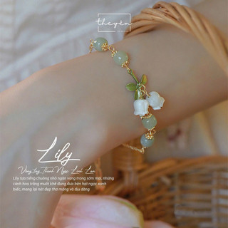 Lily - Vòng tay Thanh Ngọc Linh Lan - Quà Tặng Thanh Lịch, Nhẹ Nhàng Cho Nữ