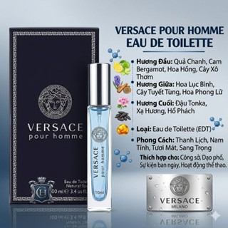 Nước hoa Nam Ver.sacee Pour homme 10ml EDT - Vi Tran perfume