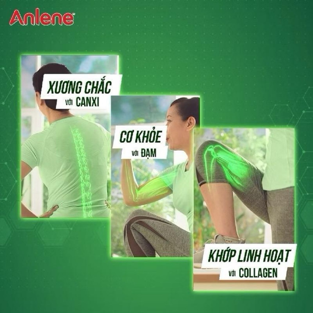 Sữa Bột Anlene Hương Vani Lon 800g