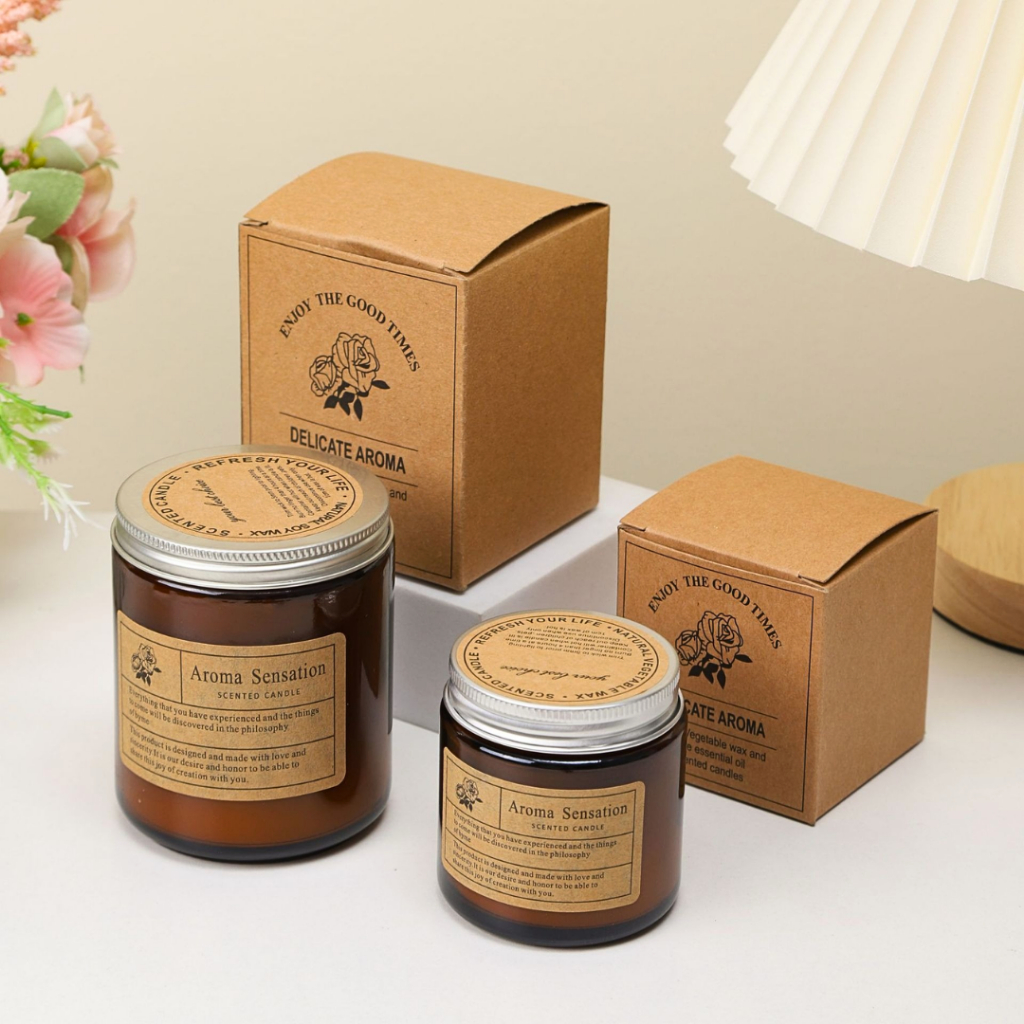 Nến Thơm Phòng Thiên Nhiên Quà Tặng Phong Cách Vintage Cổ Điển Romantic Times NEN02