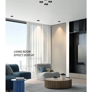 Đèn downlight chống chói choá sâu 2cm công suát 7W 9W, Đèn âm trần chống chói ánh sáng đổi 3 màu - BH 2 năm