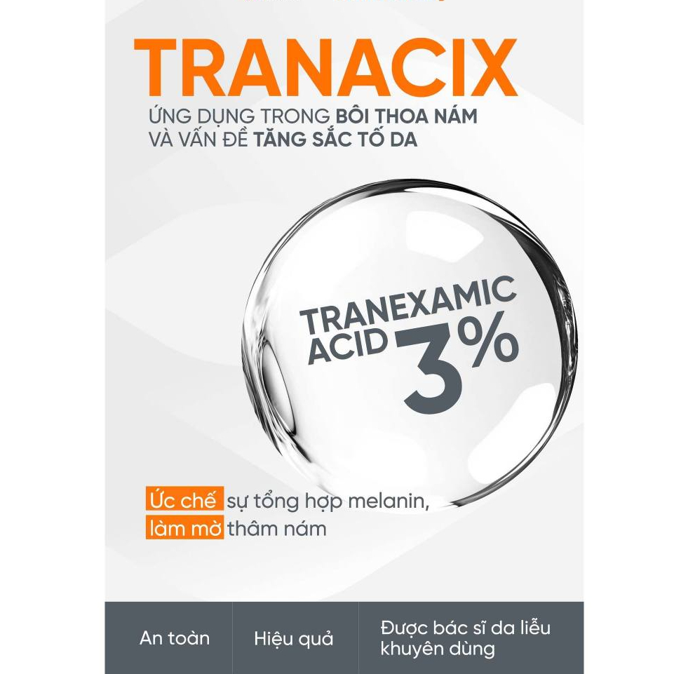 Kem nám và chống nắngTranacix Cream Day SPF 50+ 30G ngừa nám và bảo vệ da hằng ngày