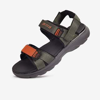 Dép Sandal PU Phun Bé Trai BT 2 Màu BEB002201 (Xám, Rêu )
