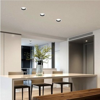 Đèn âm trần downlight chống chói công suất 7W 9W - Đèn downlight choá sâu 3 chế độ ánh sáng