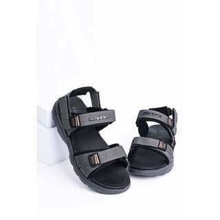 Dép Sandal PU Phun Bé Trai BT 2 Màu BEB002201 (Xám, Rêu )