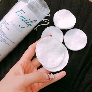 Bông tẩy trang La Soirée 100% cotton tự nhiên bông tẩy trang emily mềm mịn không gây rát da - Kosmi Beauty