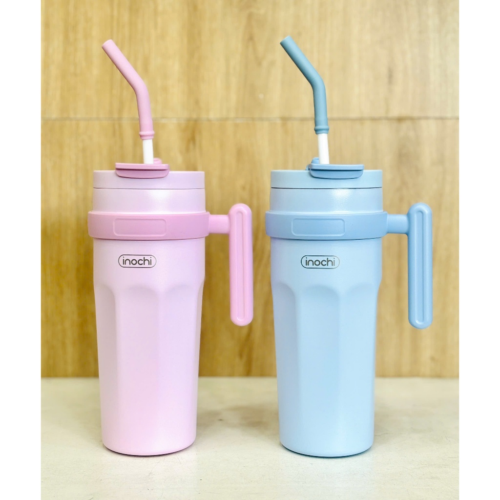 Bình giữ nhiệt Fuji Zest 950ml INOCHI có ống hút tiện lợi,tay cầm chắc chắn