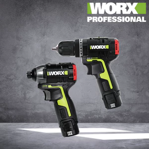 Combo Worx WU920X Khoan 3 CN WU131x & Chuyên Vít WU132 ( 2 Pin 2Ah & Sạc ) Chính Hãng Bảo Hành 12 Tháng