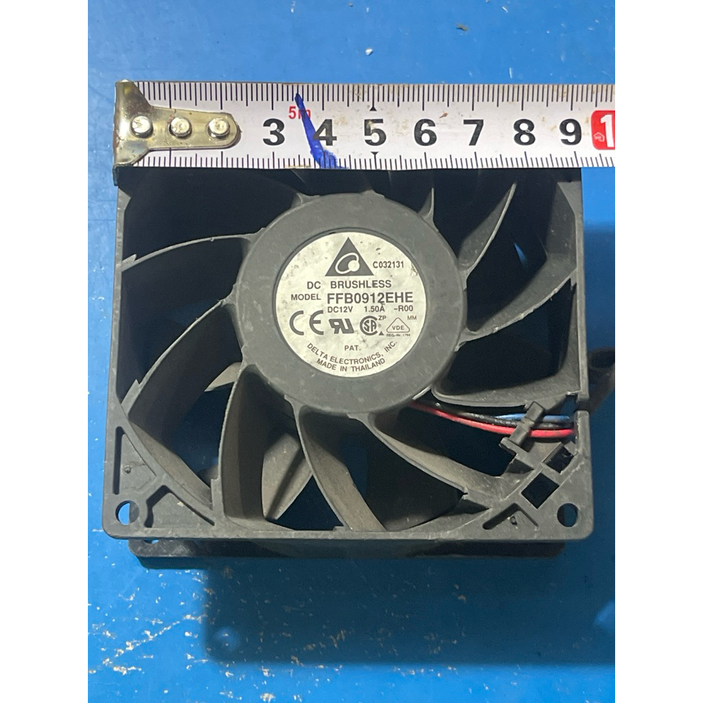 Quạt Tản Nhiệt Delta 9cm 12V 1.50A – Làm Mát Mạnh, Ổn Định