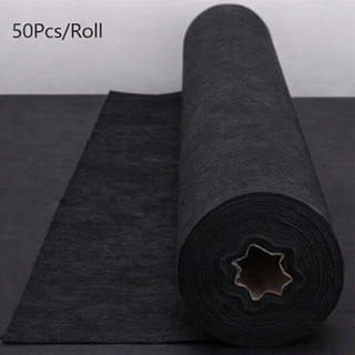 Cuộn vải không dệt trải giường drap trải giường đen 80x180cm SENY vải không dệt vệ sinh phù hợp spa, phun xăm y khoa