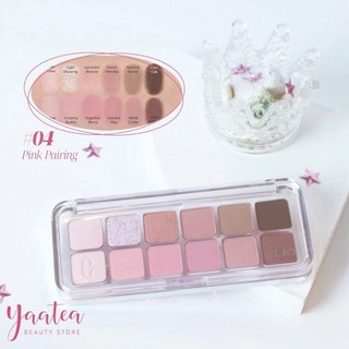 Phấn Mắt CLIO Pro Eye Palette Air # bảng phấn mắt clio 12 ô makeup lâu trôi - Kosmi Beauty