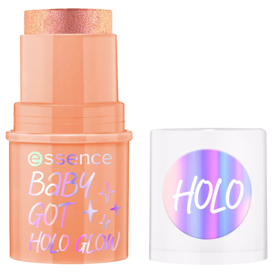 Bắt sáng Essence Baby Got Holo Glow 10 Holy Apricotly 5g - Dạng Thỏi