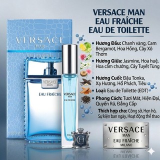 Nước hoa Nam Versacee Eau Fraiche EDT 10ml Vi Tran Perfume