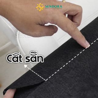 Cuộn vải không dệt trải giường drap trải giường đen 80x180cm SENY vải không dệt vệ sinh phù hợp spa, phun xăm y khoa