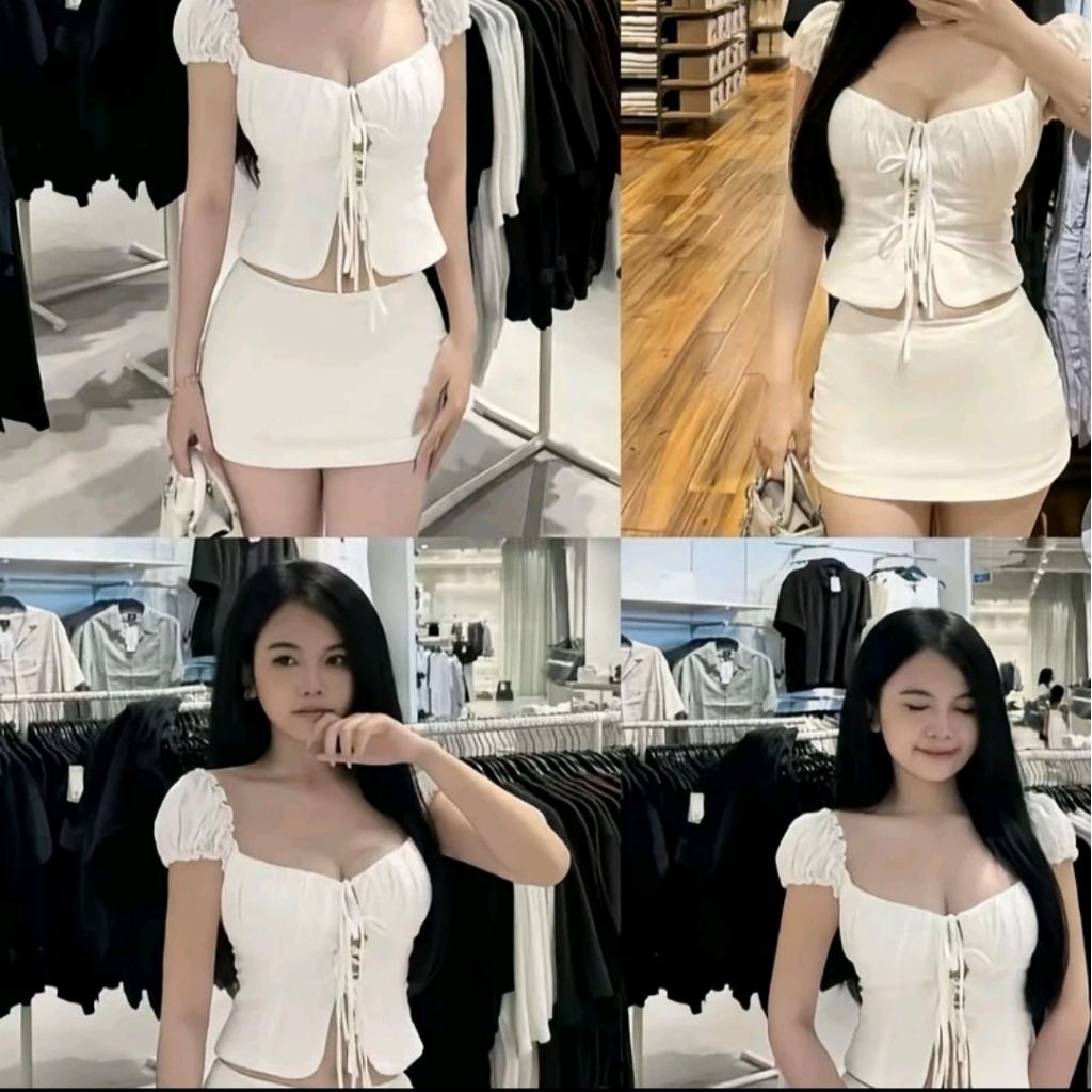 CHÂN VÁY A dáng ngắn ôm body dành cho nữ - có quần bảo hộ - hack dáng tôn V3- chất tuyết mưa đanh mịn - size 36-55kg
