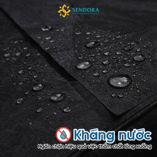 Cuộn vải không dệt trải giường drap trải giường đen 80x180cm SENY vải không dệt vệ sinh phù hợp spa, phun xăm y khoa