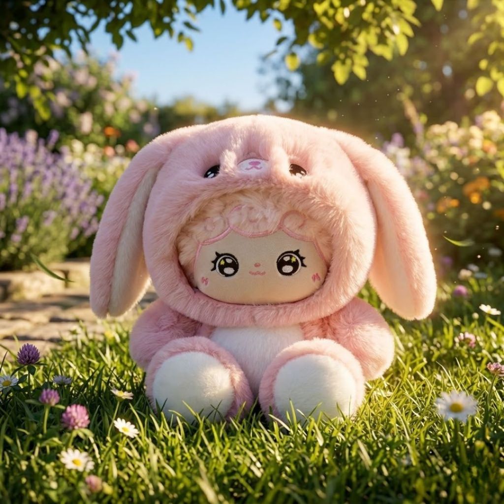 Gấu bông búp bê bé trai mặc đồ thú, Gấu bông cosplay Thỏ, Gấu Trúc, Cún, Khủng Long Quà Tặng Cho Bé,Bạn Trai/Gái