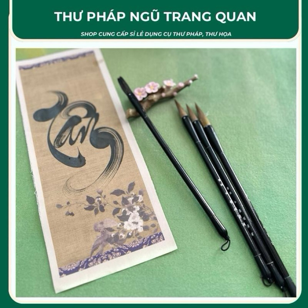 Bút Lông Thuần Lanh Ngự bút  Giá Rẻ – Dành Cho Người Mới Học Thư Pháp, Dễ Viết, Dễ Điều Bút