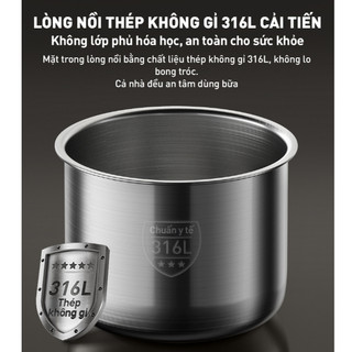 Nồi áp suất điện tử Joyoung JPRC-5150 - Dung tích nấu cơm 1.8L - Công suất 900W